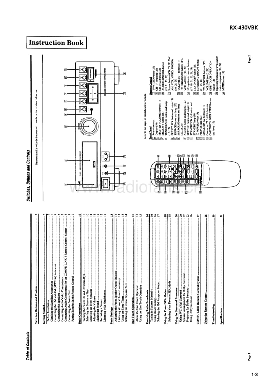JVC-RX430VBK-rec-sm维修电路原理图.pdf_第3页