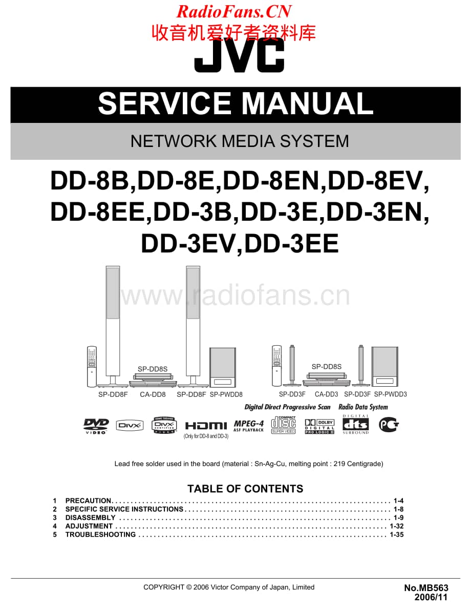 JVC-DD8B-nms-sm维修电路原理图.pdf_第1页