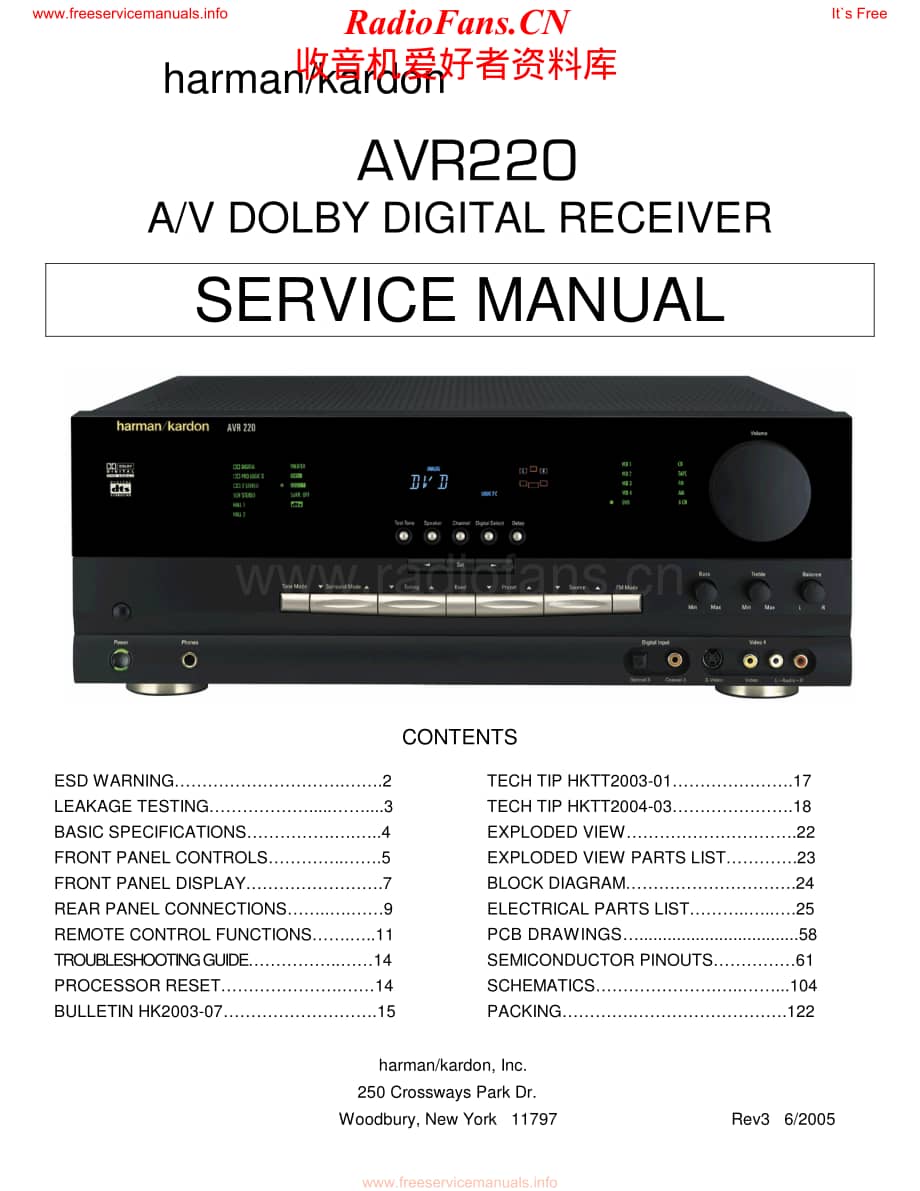 HarmanKardon-AVR220-avr-sm维修电路原理图.pdf_第1页