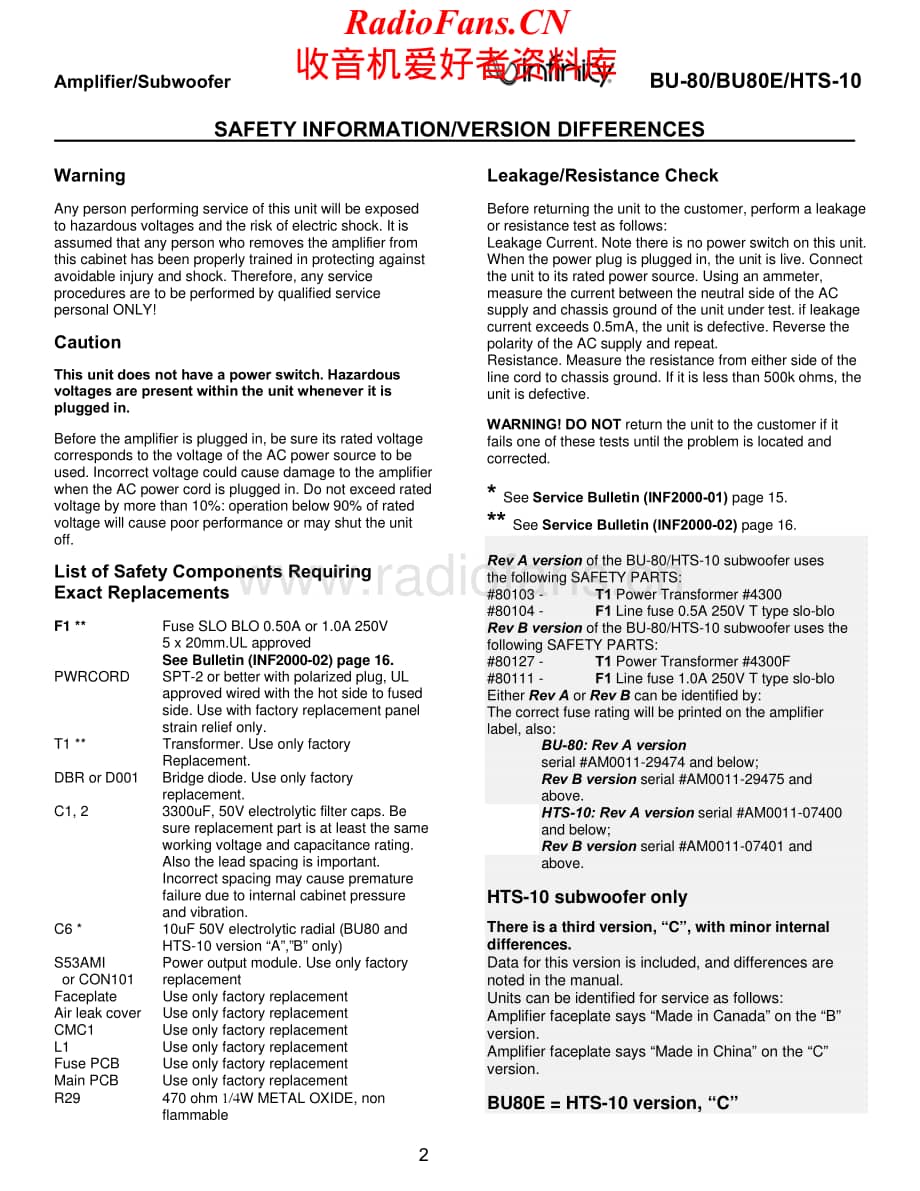 Infinity-BU80-sub-sm维修电路原理图.pdf_第2页