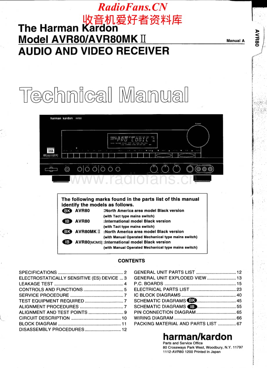 HarmanKardon-AVR80MKII-avr-sm维修电路原理图.pdf_第1页