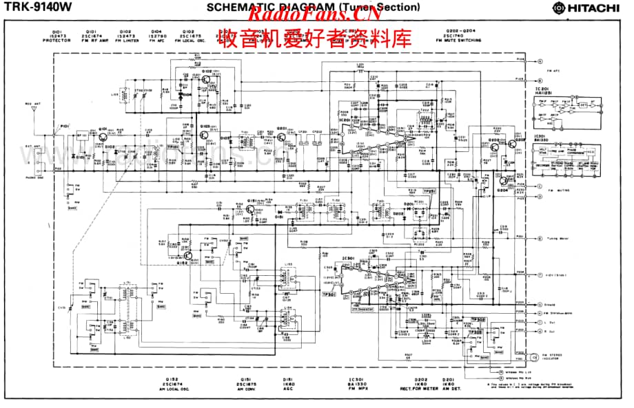 Hitachi-TRK9140W-pr-sch维修电路原理图.pdf_第1页