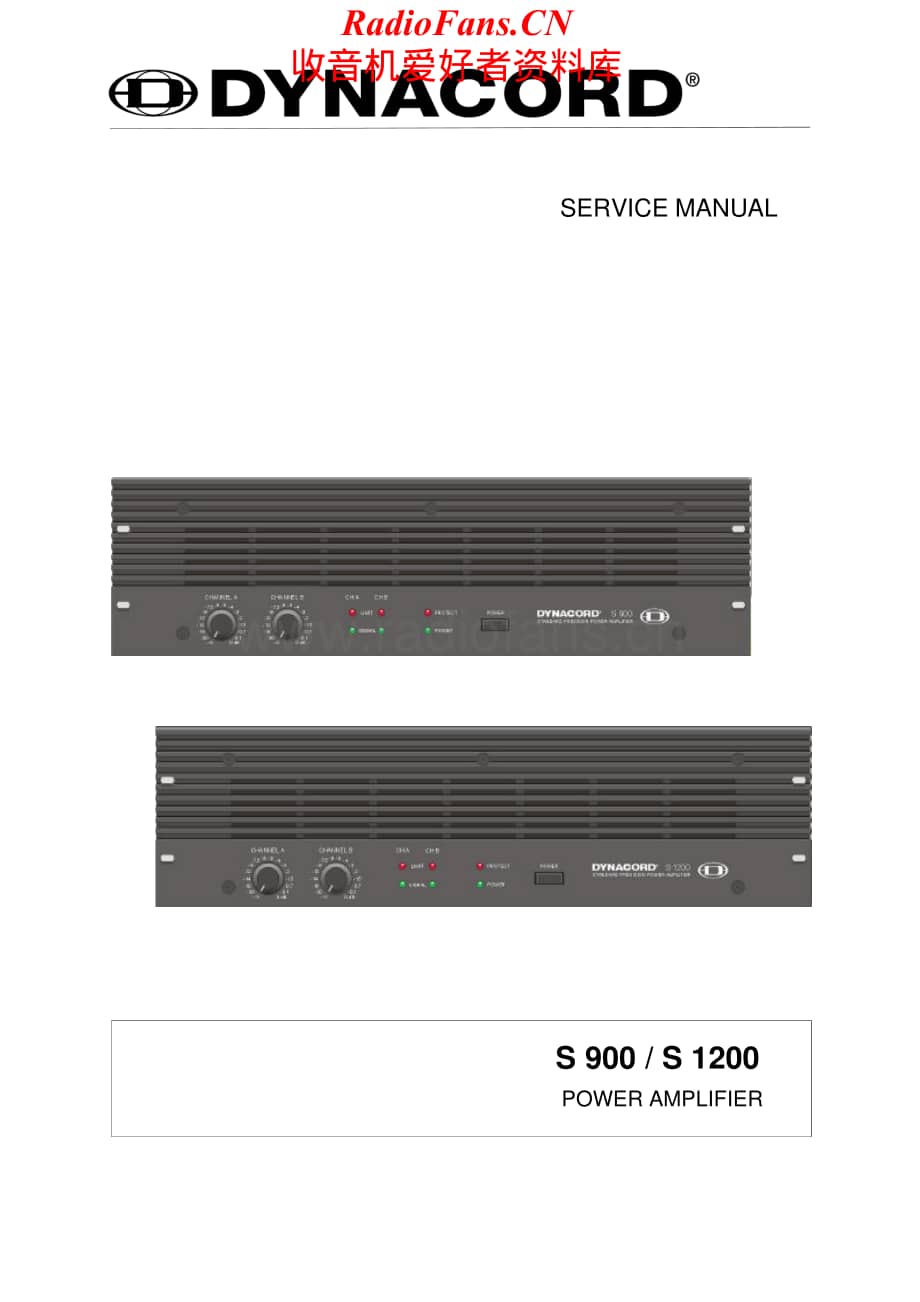 Dynacord-S900-pwr-sm维修电路原理图.pdf_第1页