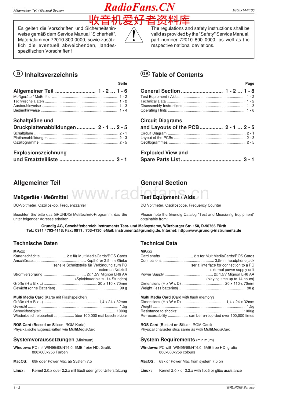 Grundig-MPAXXMP100-mmc-sm维修电路原理图.pdf_第2页