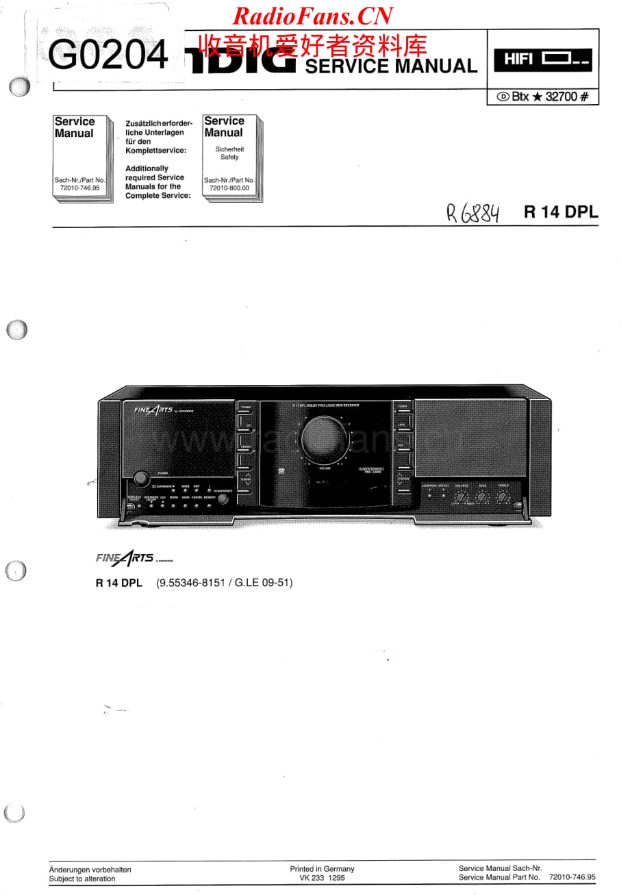 Grundig-R14DPL-rec-sm维修电路原理图.pdf_第1页