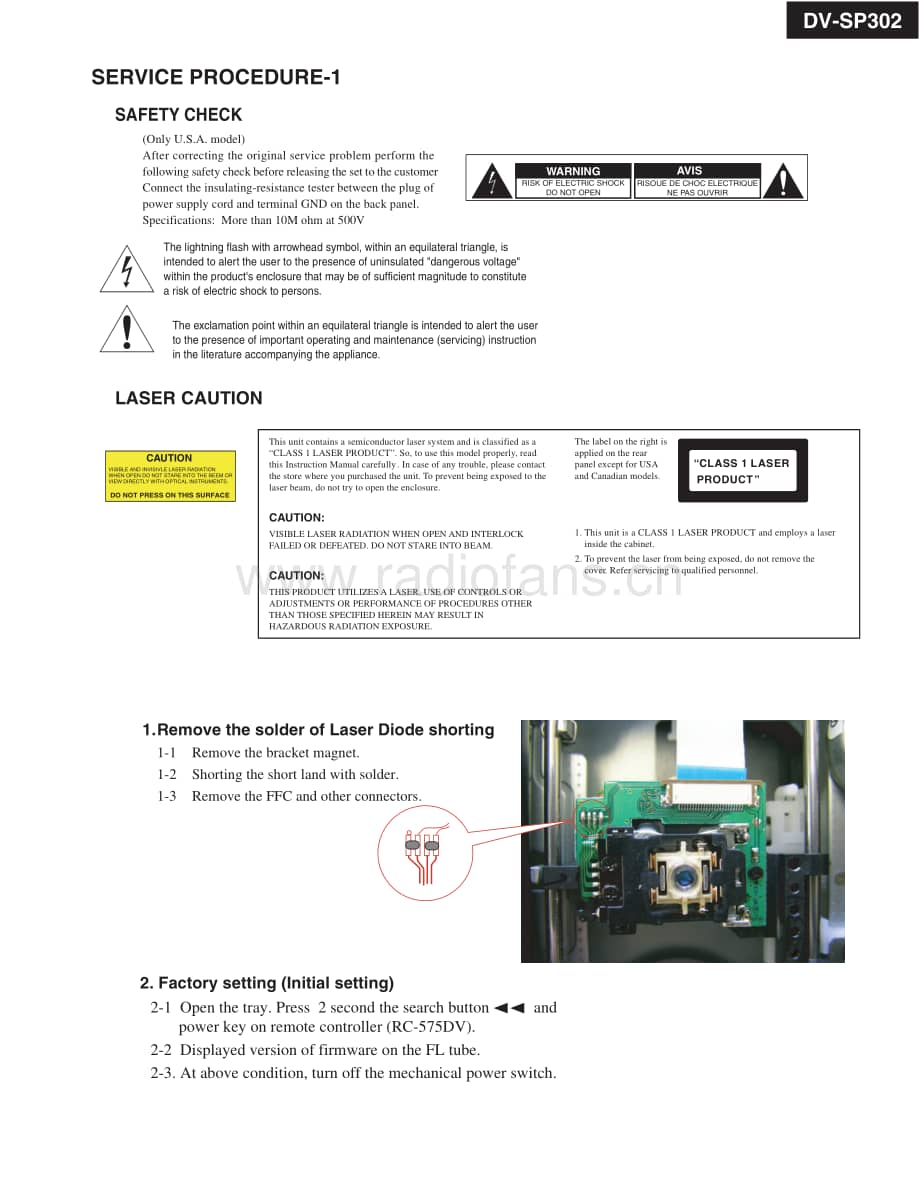 Onkyo-DVSP302-cd-sm维修电路原理图.pdf_第3页