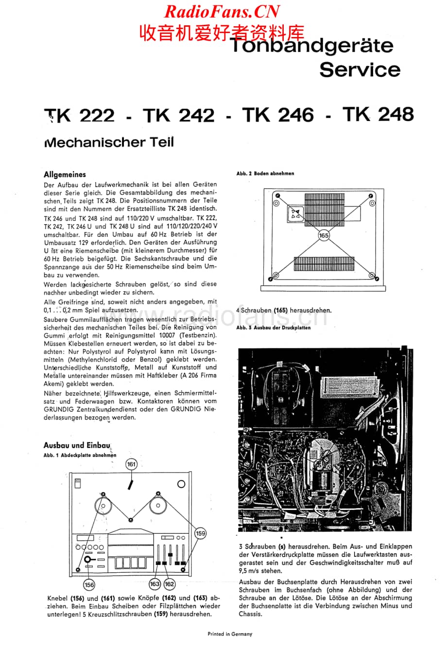 Grundig-TK248-tape-sm维修电路原理图.pdf_第1页