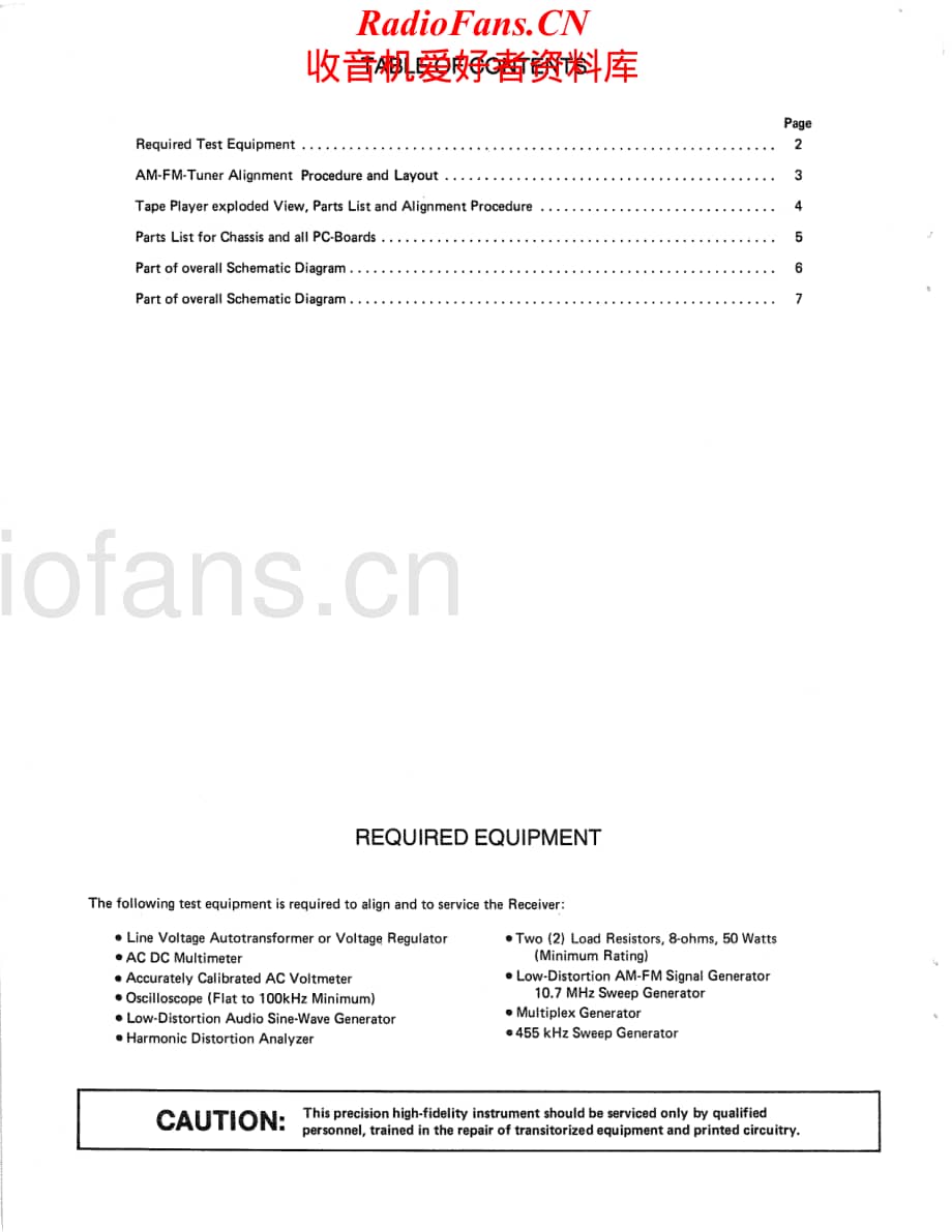 Fisher-2380-mc-sm维修电路原理图.pdf_第2页