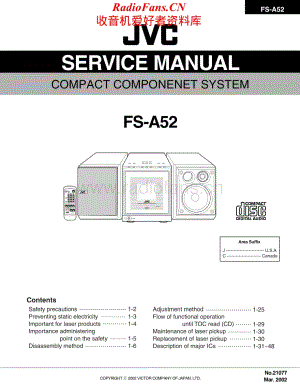 JVC-FSA52-cs-sm维修电路原理图.pdf