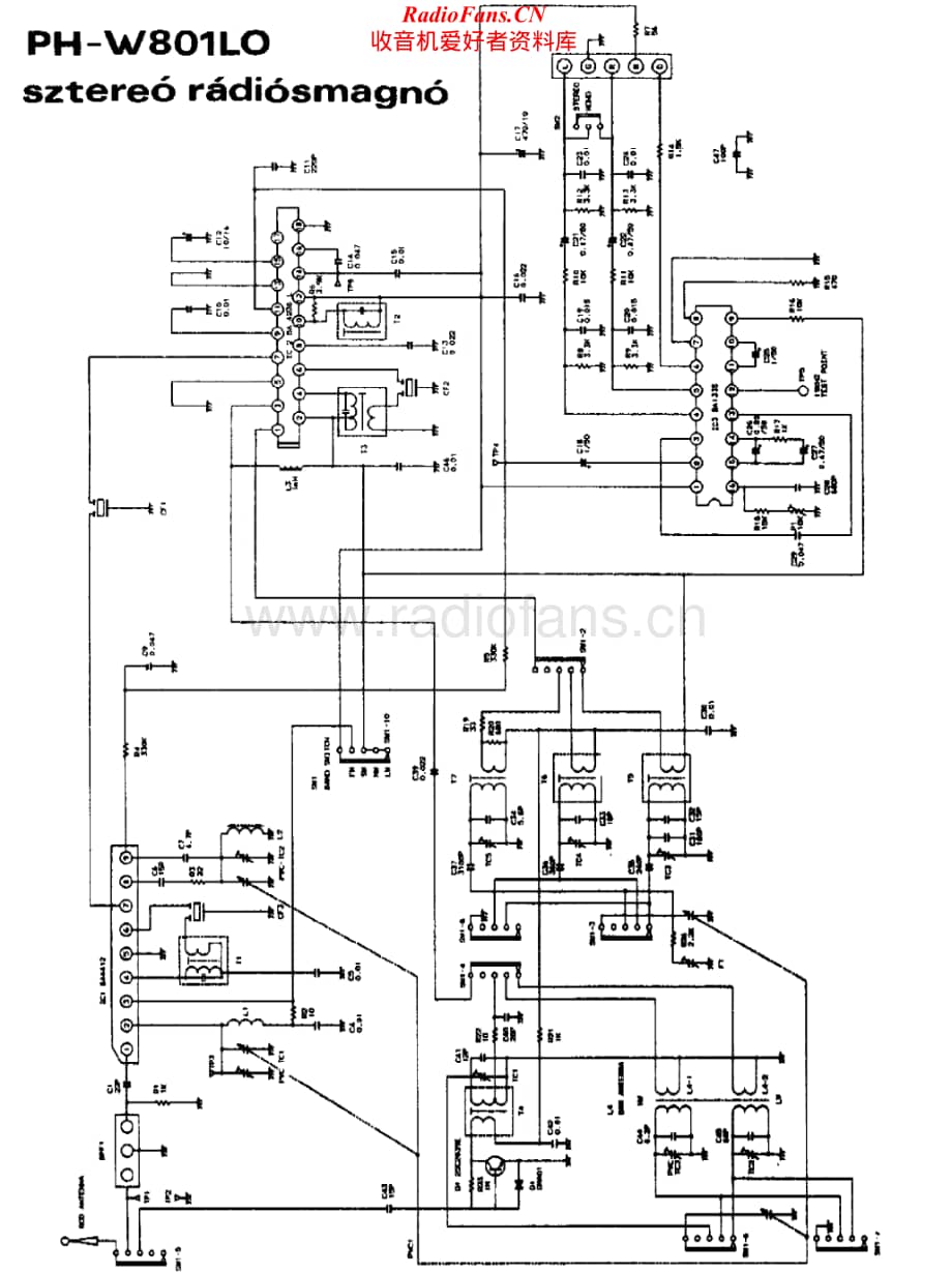 Fisher-PHW801LO-mc-sch维修电路原理图.pdf_第1页