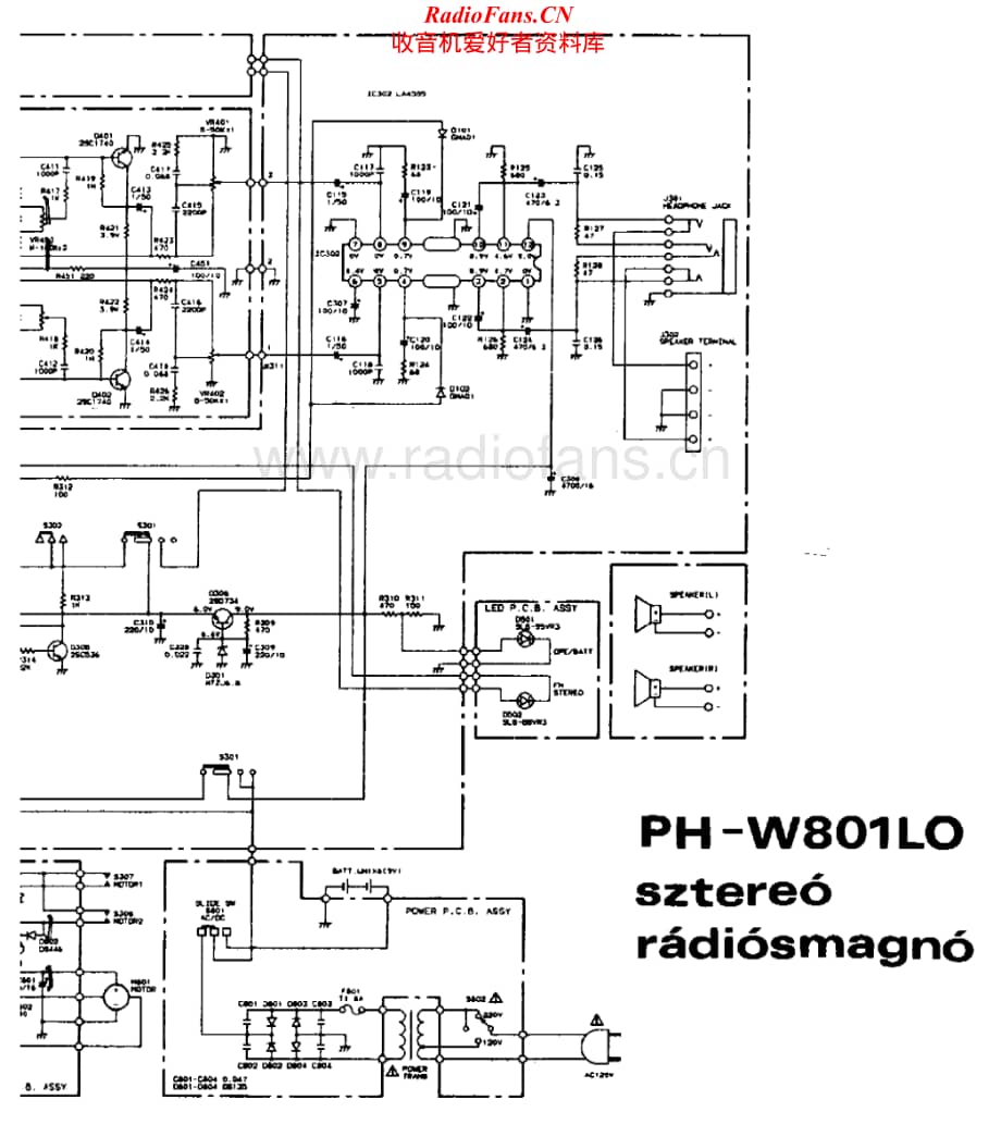 Fisher-PHW801LO-mc-sch维修电路原理图.pdf_第3页