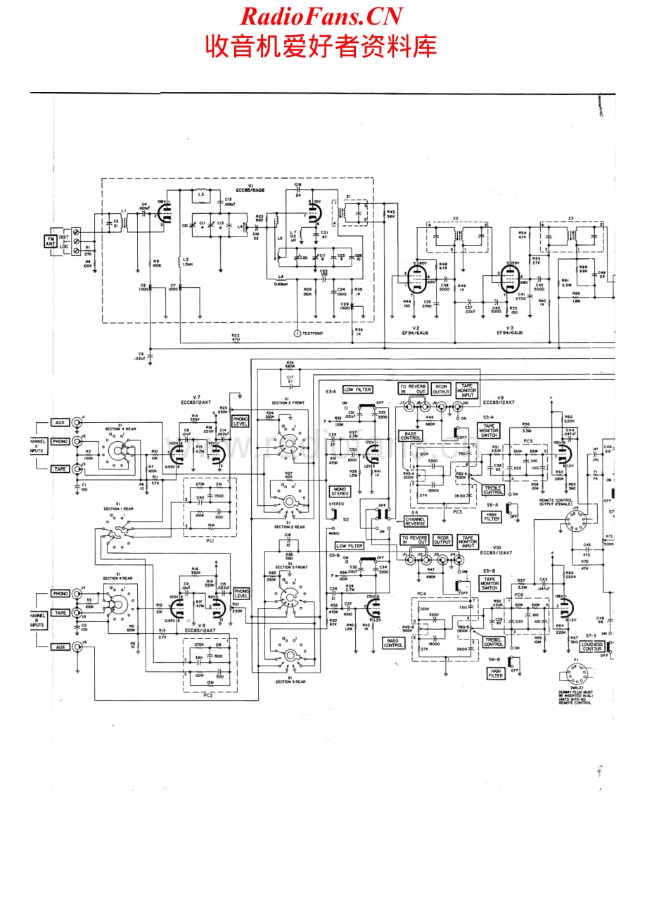 Fisher-500B-rec-sch维修电路原理图.pdf_第2页