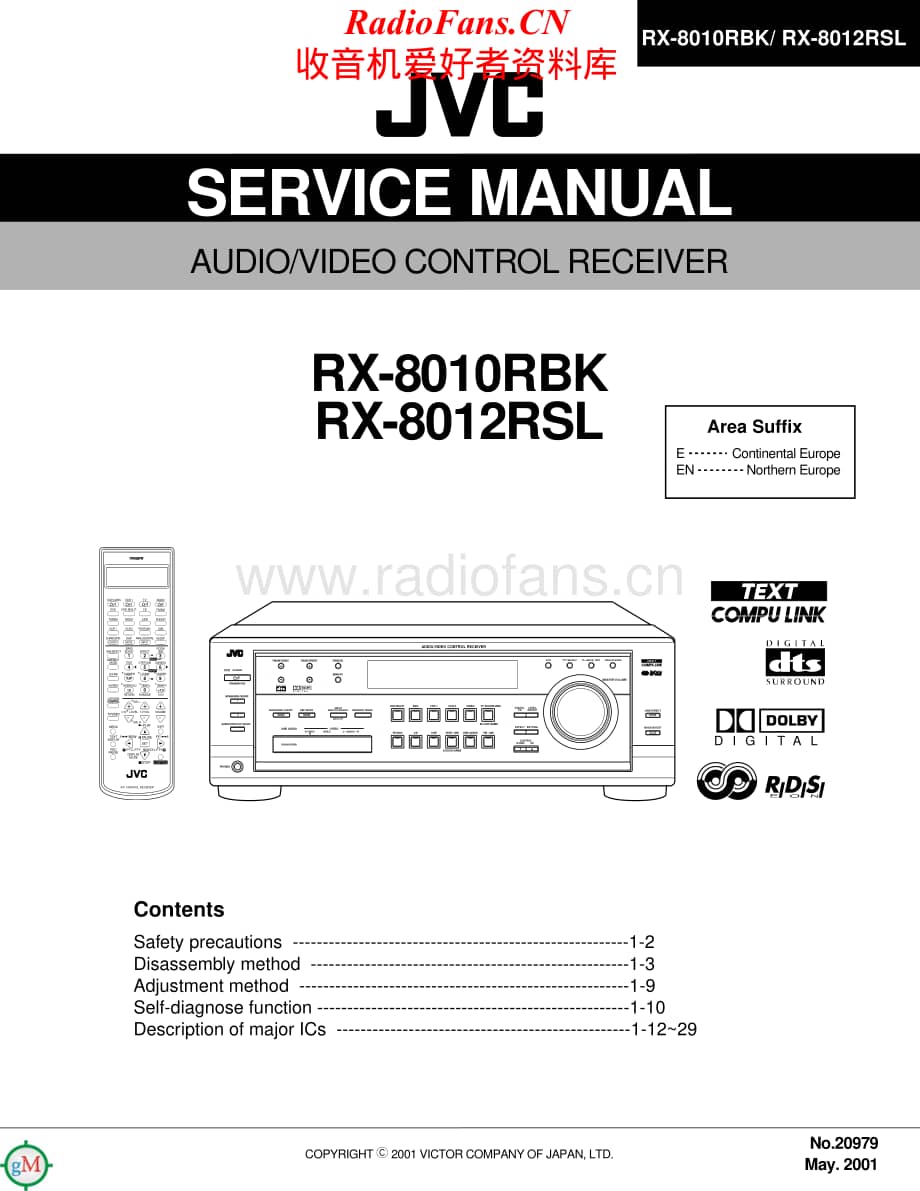 JVC-RX8012RSL-avr-sm维修电路原理图.pdf_第1页