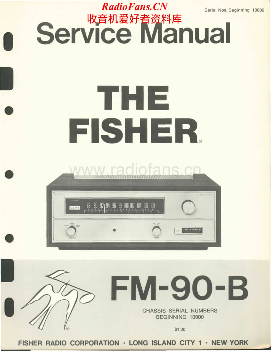 Fisher-FM90B-tun-sm维修电路原理图.pdf_第1页