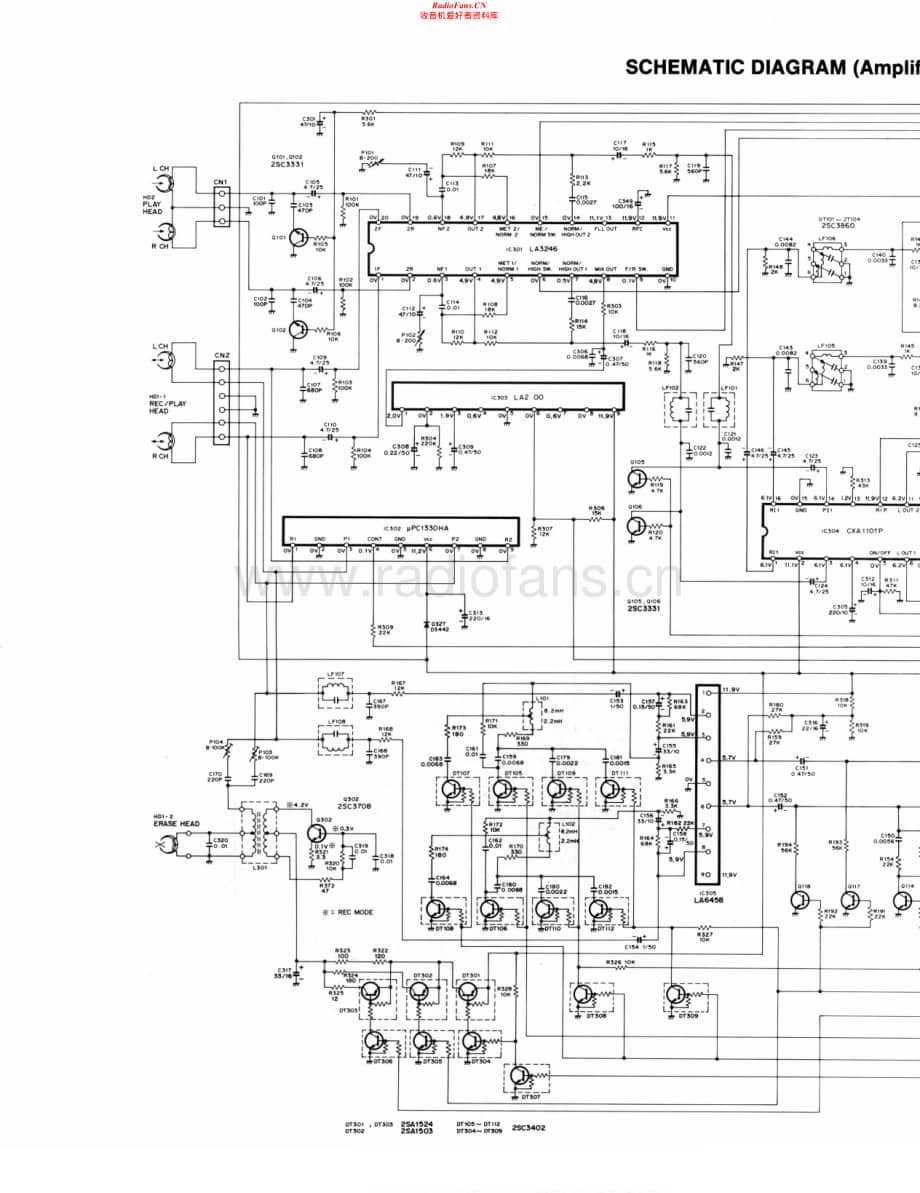 Fisher-CRW9025-tape-sch维修电路原理图.pdf_第2页