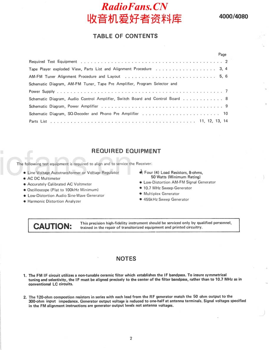 Fisher-4000-rec-sm维修电路原理图.pdf_第2页