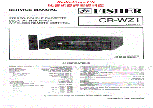 Fisher-CRWZ1-tape-sm维修电路原理图.pdf
