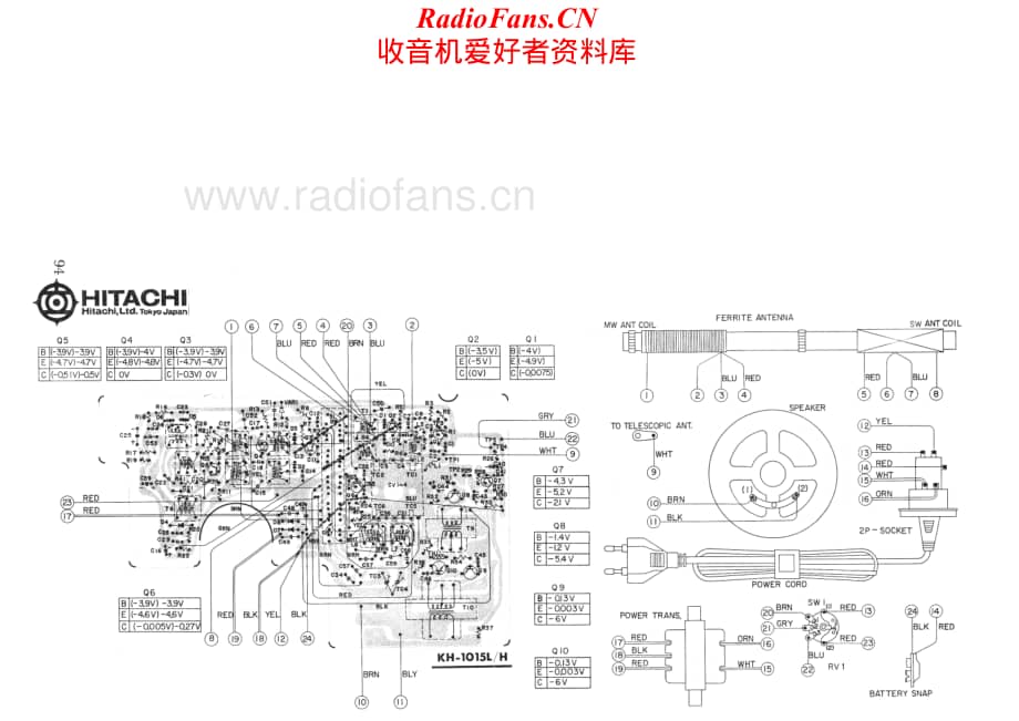 Hitachi-KH1015H-pr-sch维修电路原理图.pdf_第2页