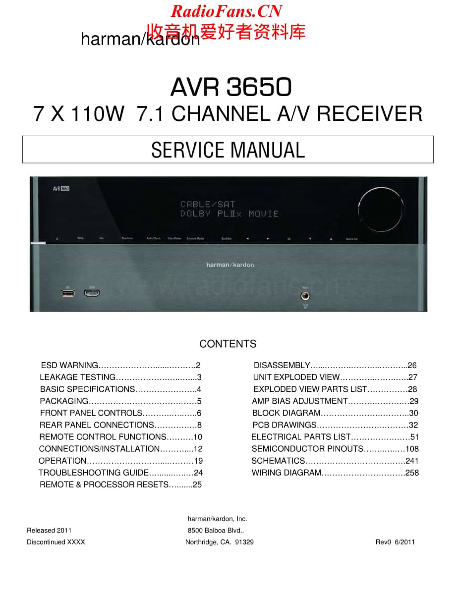 HarmanKardon-AVR3650-avr-sm维修电路原理图.pdf_第1页