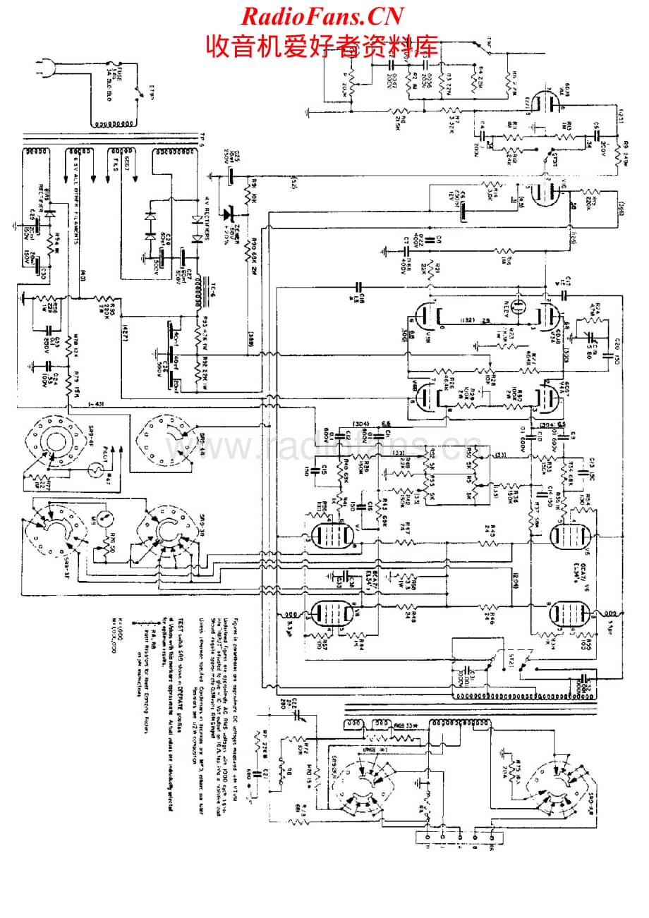 Marantz-Model9-pwr-sch维修电路原理图.pdf_第1页