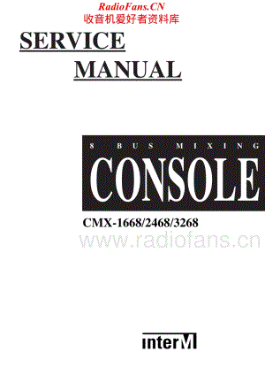 InterM-CMX3268-mix-sm维修电路原理图.pdf