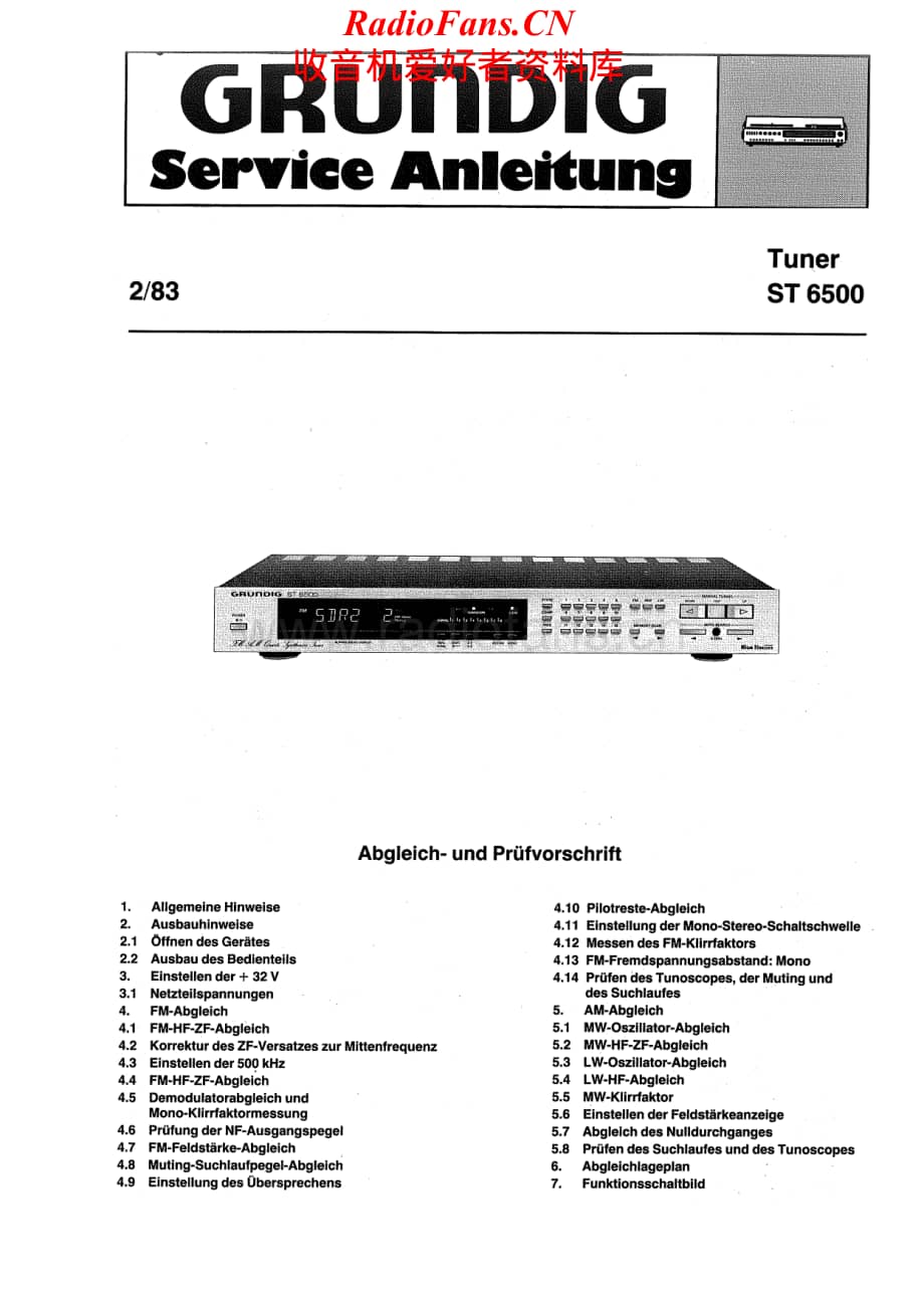 Grundig-ST6500-tun-sm维修电路原理图.pdf_第1页