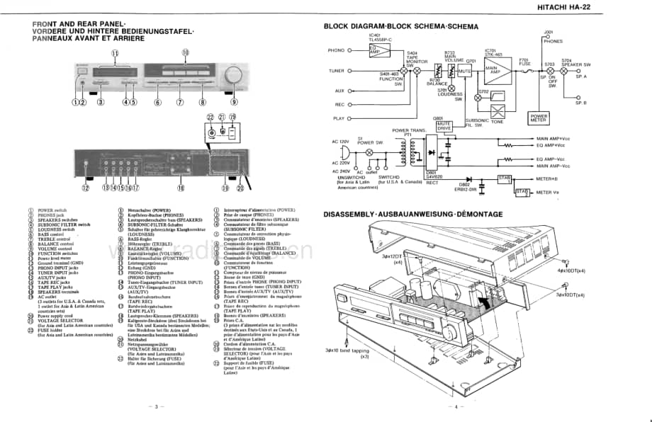 Hitachi-HA22-int-sm维修电路原理图.pdf_第3页