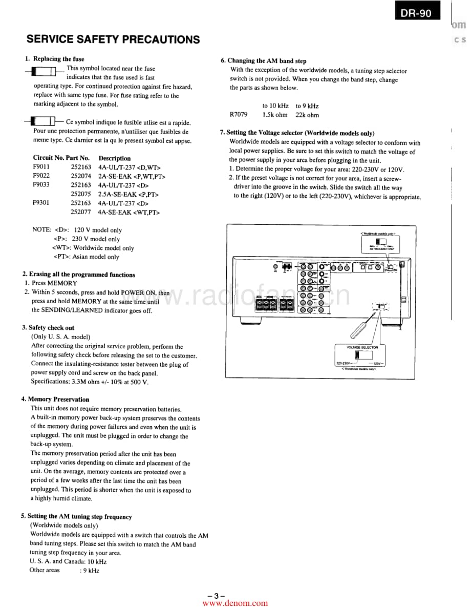 Onkyo-DR90-rec-sm维修电路原理图.pdf_第3页