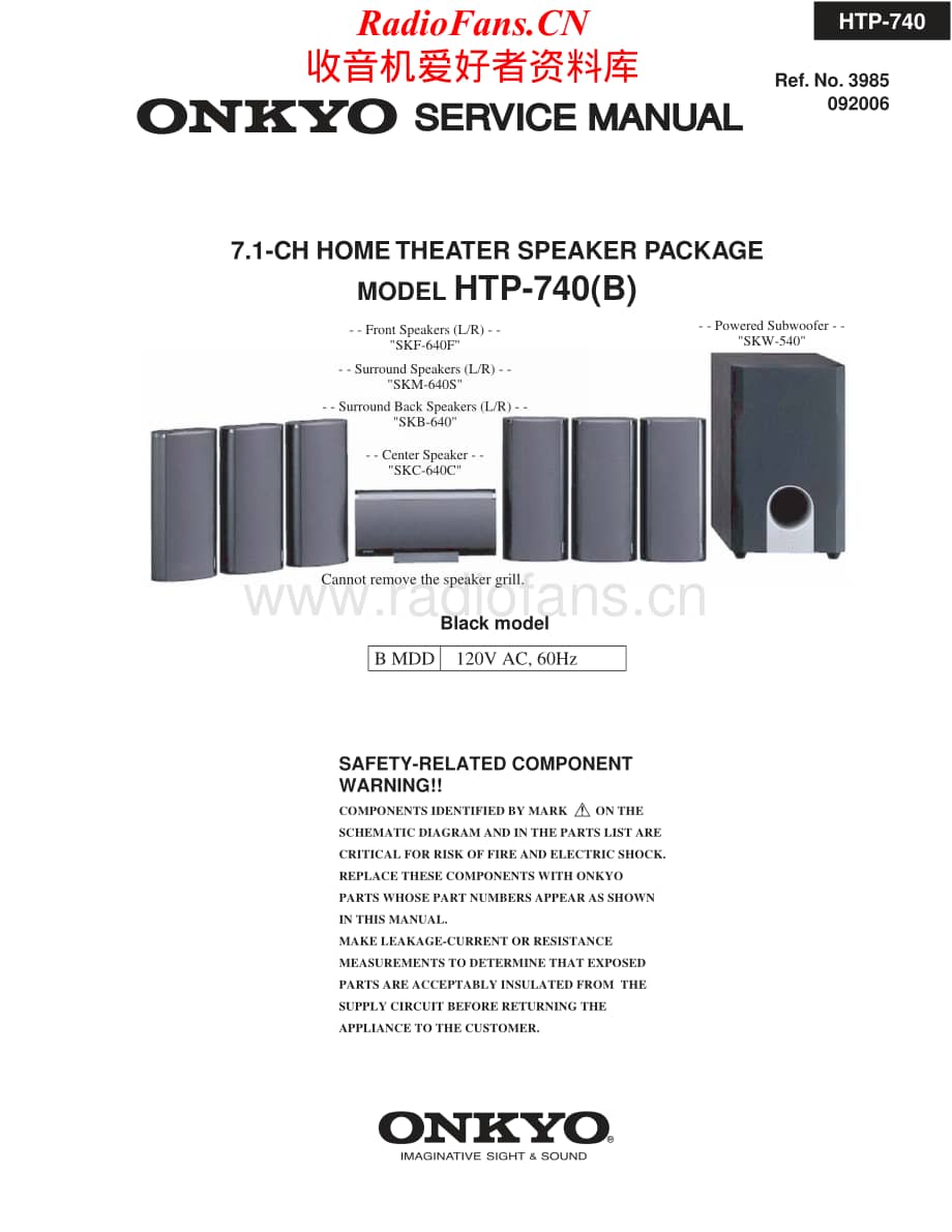 Onkyo-HTP740-ss-sm维修电路原理图.pdf_第1页