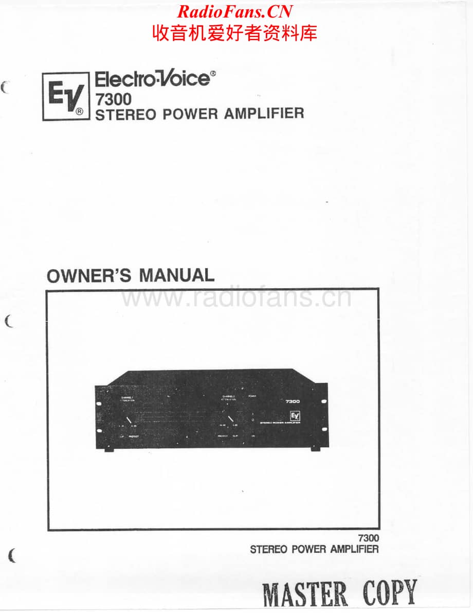 ElectroVoice-7300-pwr-sch维修电路原理图.pdf_第1页