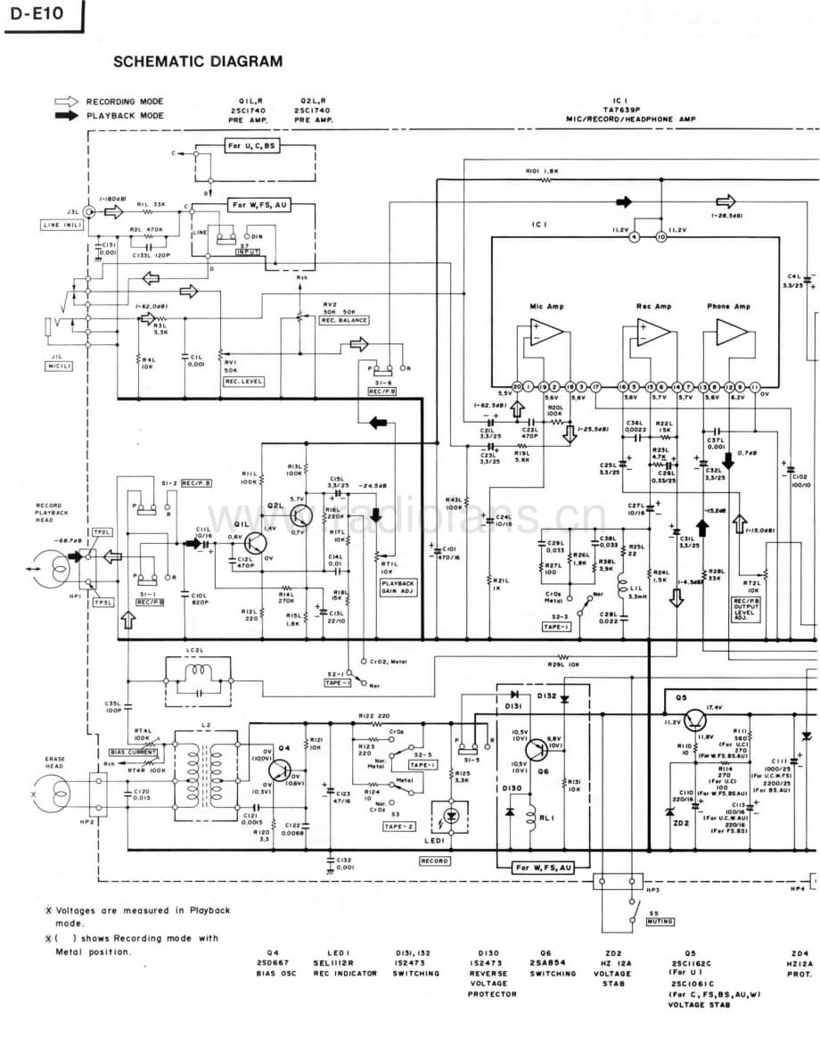 Hitachi-DE10-tape-sch维修电路原理图.pdf_第3页