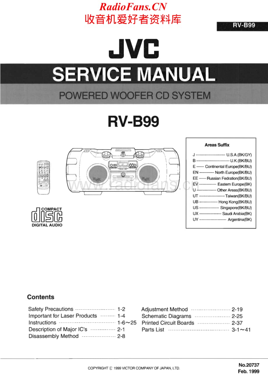 JVC-RVB99-cs-sm维修电路原理图.pdf_第1页