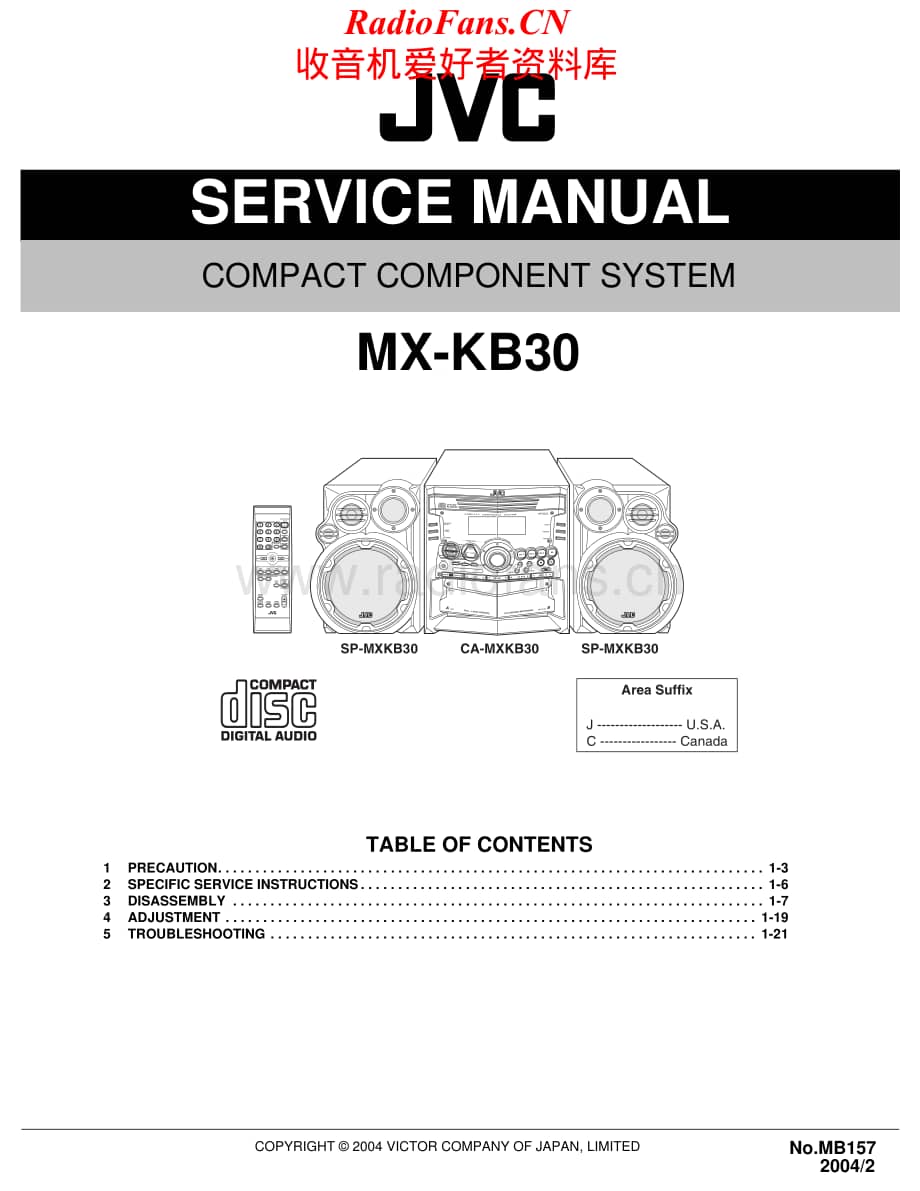 JVC-MXKB30-cs-sm维修电路原理图.pdf_第1页