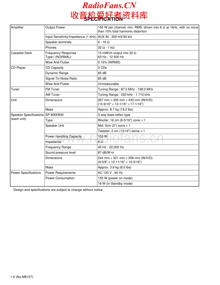 JVC-MXKB30-cs-sm维修电路原理图.pdf_第2页