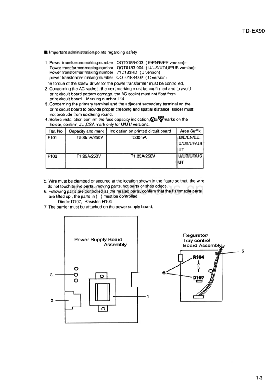 JVC-TDEX90-tape-sm维修电路原理图.pdf_第3页