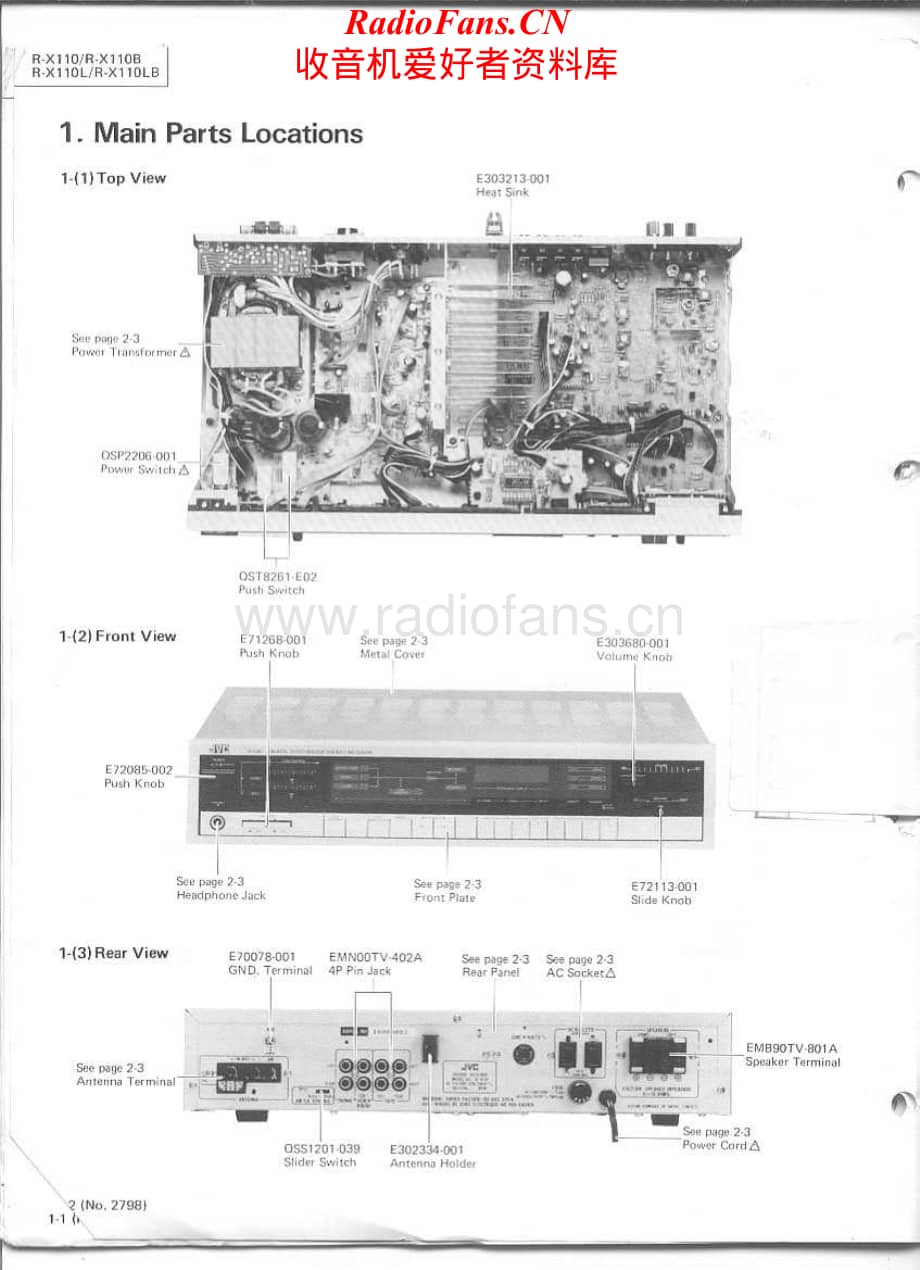 JVC-RX110L-rec-sm维修电路原理图.pdf_第2页