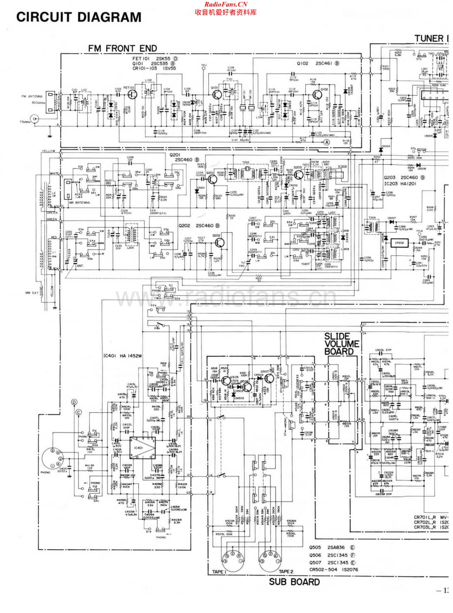 Hitachi-SR4410-rec-sm维修电路原理图.pdf_第2页