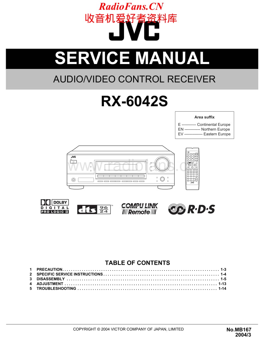 JVC-RX6042S-avr-sm2维修电路原理图.pdf_第1页