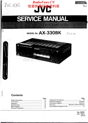 JVC-AX330BK-int-sm维修电路原理图.pdf