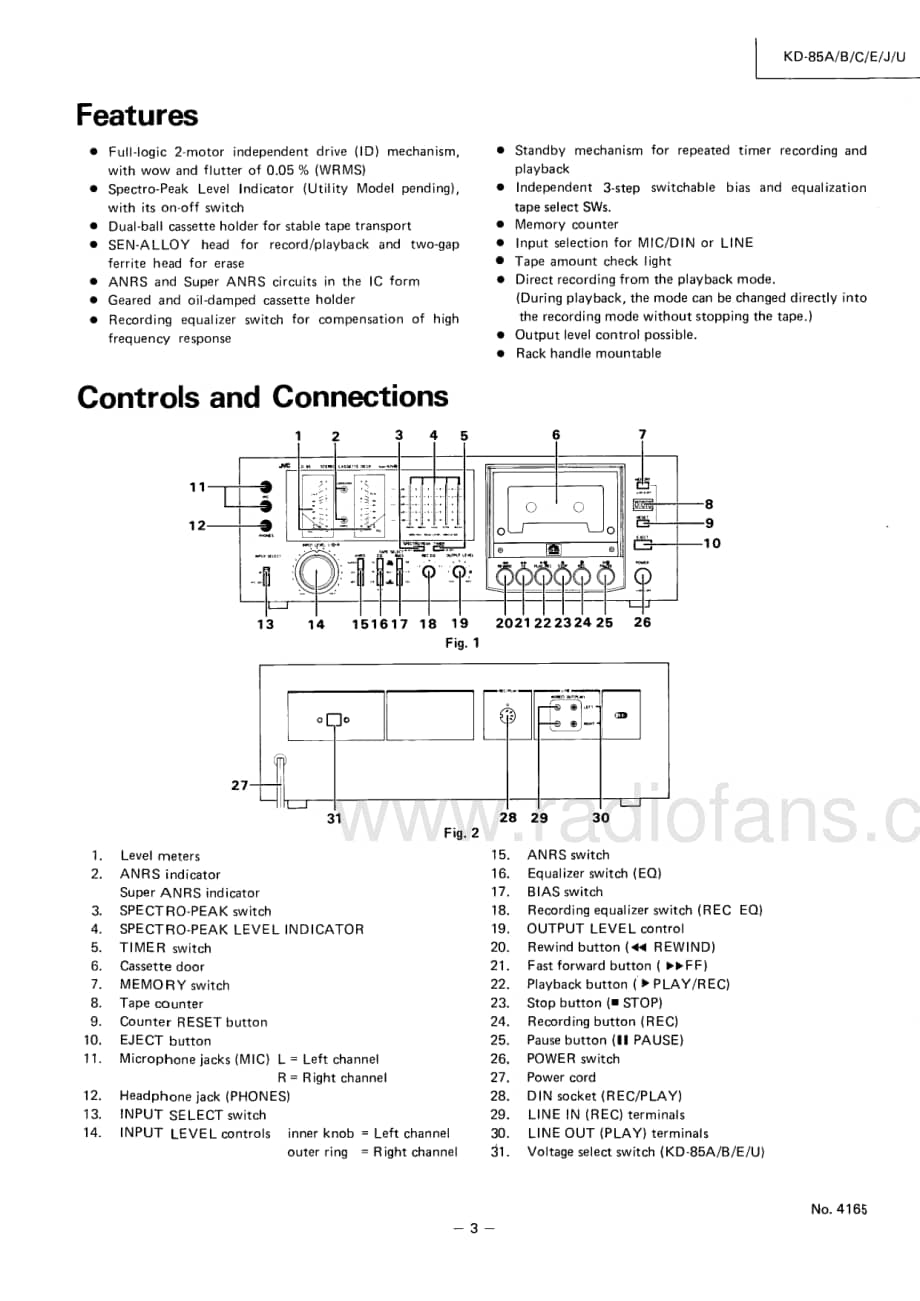 JVC-KD85-tape-sm维修电路原理图.pdf_第3页