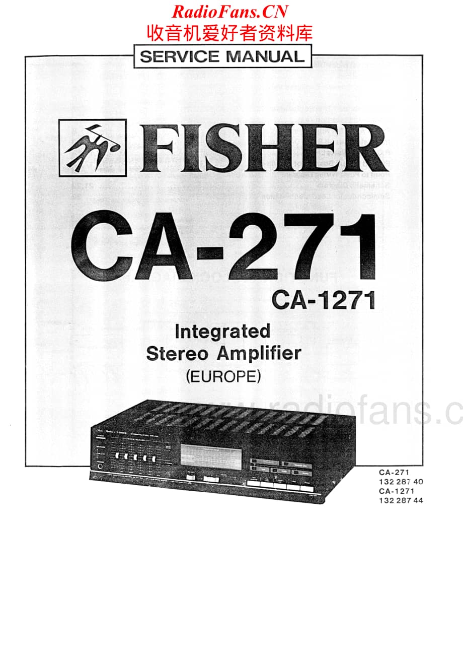 Fisher-CA1271-int-sm维修电路原理图.pdf_第1页