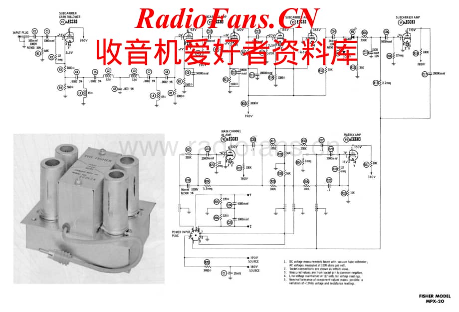 Fisher-MPX20-mpx-sch维修电路原理图.pdf_第1页