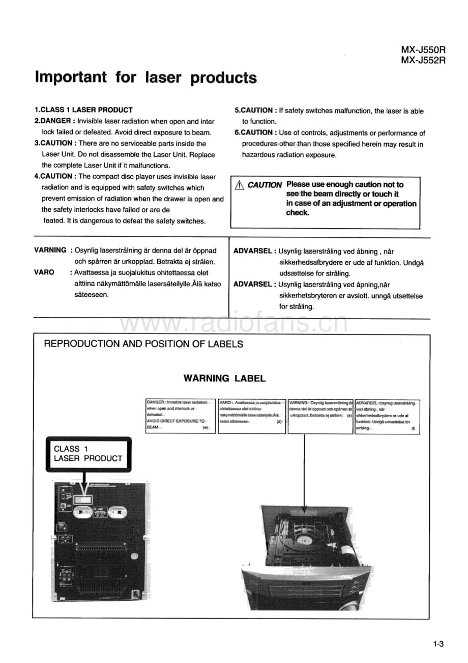 JVC-MXJ550R-cs-sm维修电路原理图.pdf_第3页