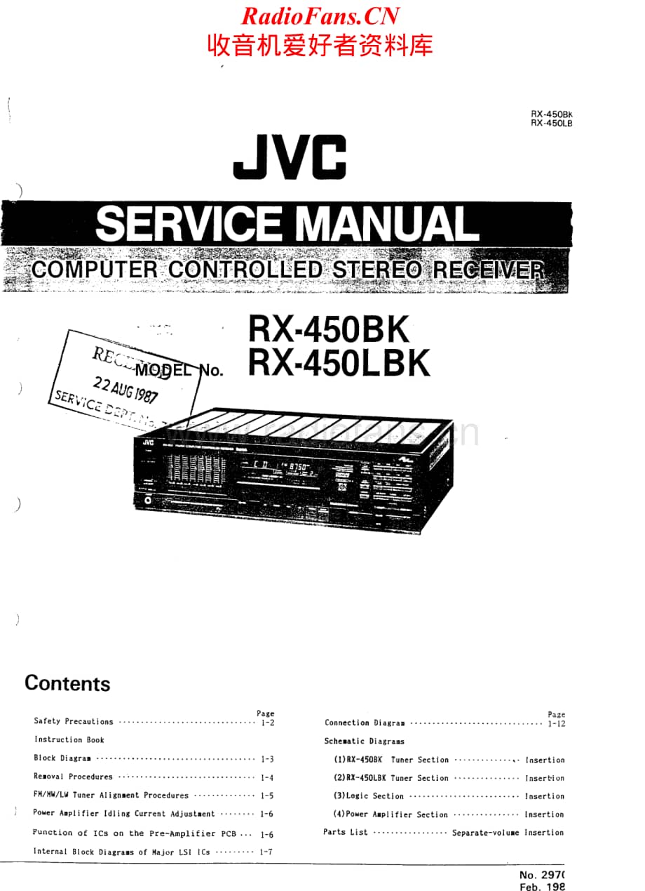 JVC-RX450-rec-sm维修电路原理图.pdf_第1页