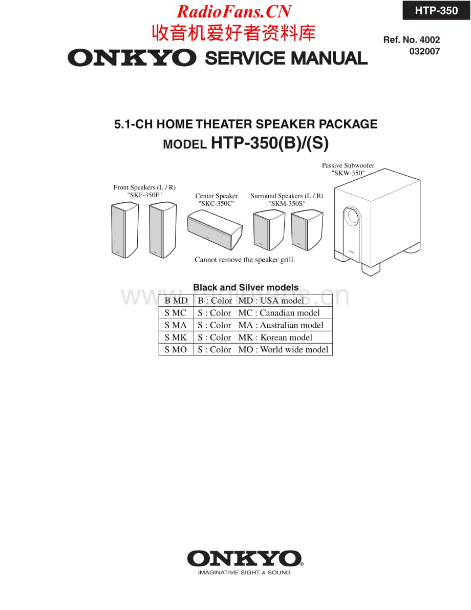 Onkyo-HTP350-ss-sm维修电路原理图.pdf_第1页