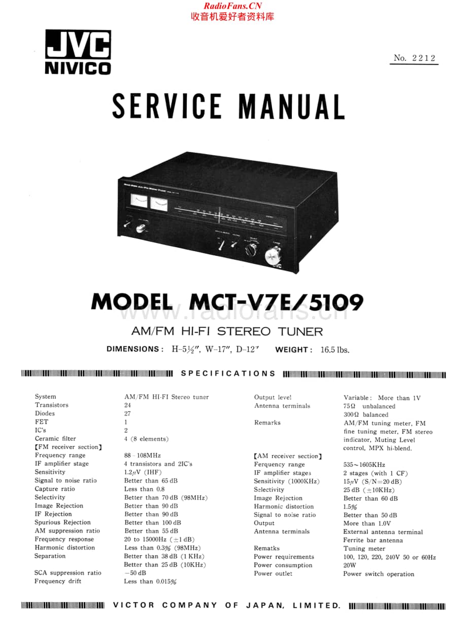 JVC-MCT5109-tun-sm维修电路原理图.pdf_第1页