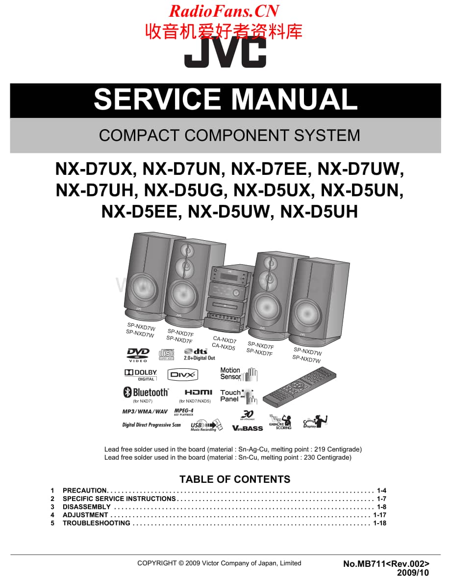 JVC-NXD7-cs-sm维修电路原理图.pdf_第1页