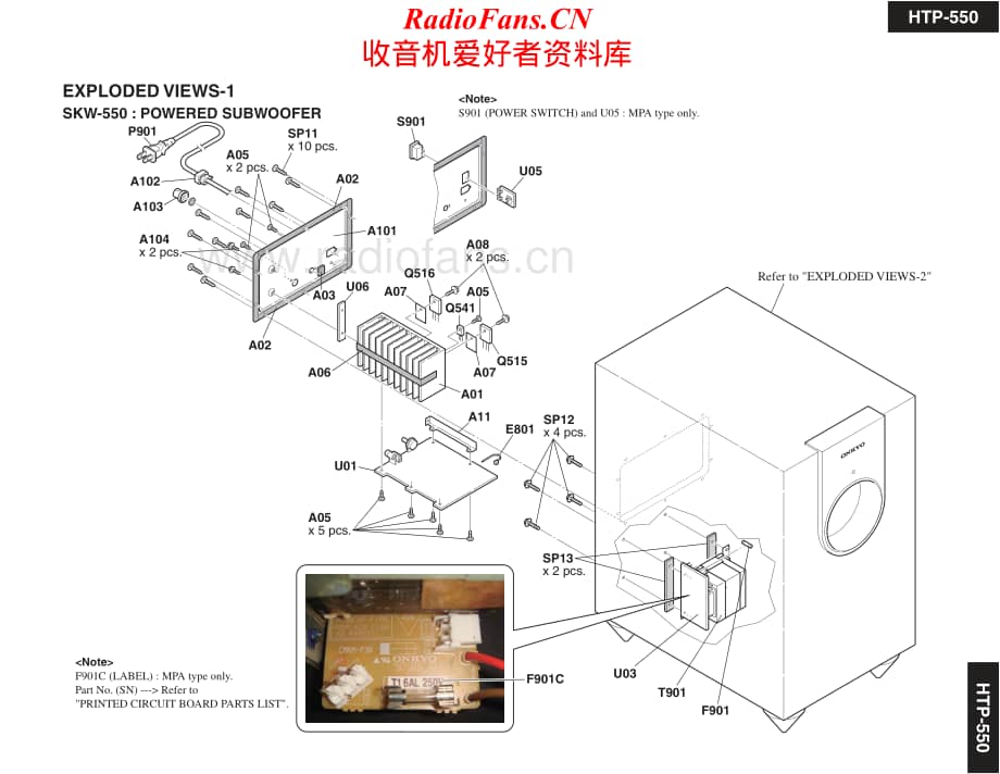 Onkyo-HTP550-ss-sm维修电路原理图.pdf_第2页