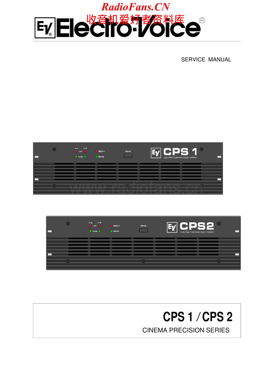 ElectroVoice-CPS1-pwr-sm维修电路原理图.pdf_第1页