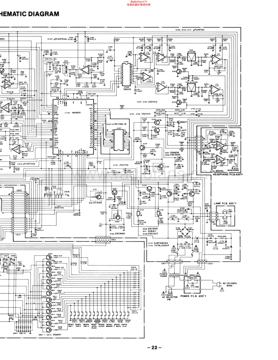 Fisher-DAC195-cd-sch维修电路原理图.pdf_第3页